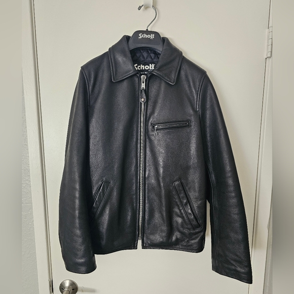 Schott NYC 562 Leather Jacket - Picture 1 of 9